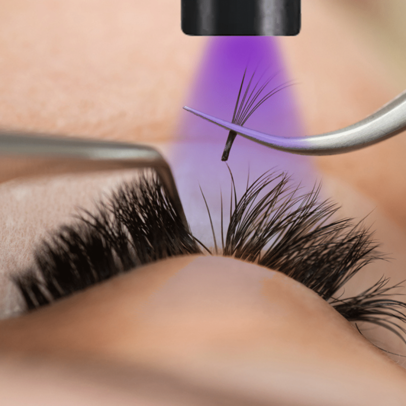 UV Eyelash Extension Set + Online Course with Certificate