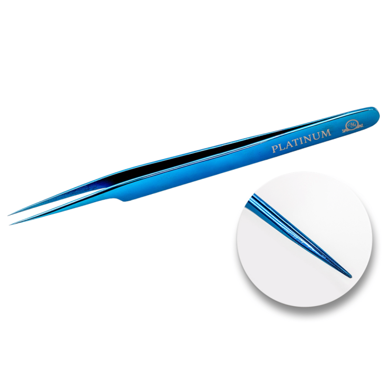 Tweezers for Lash Separation black PLATINUM Onyx Edition