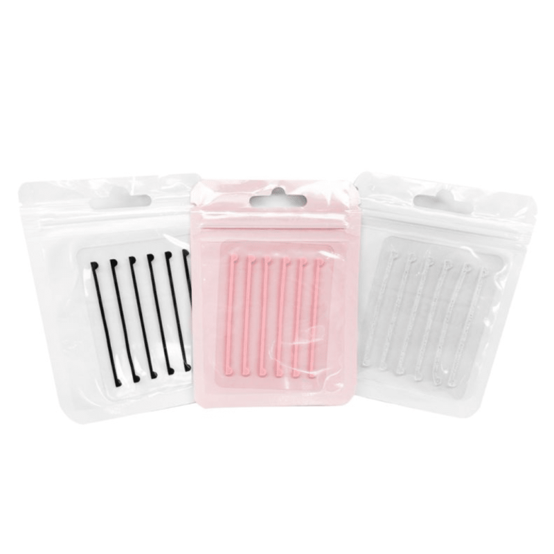 Compensators Strips For Eyelash Lamination PLATINUM pink