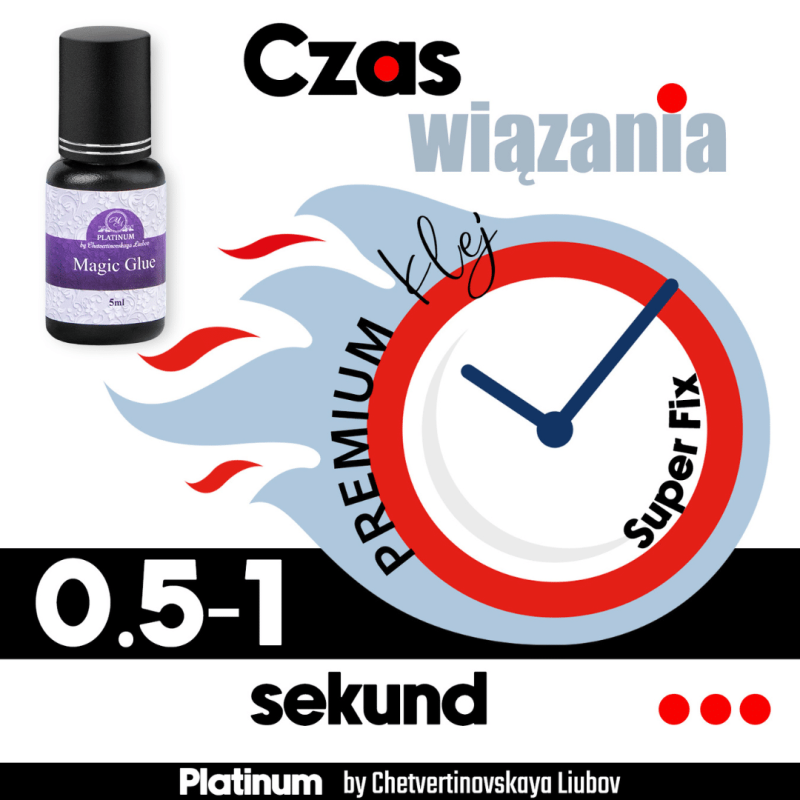 Eyelash Extension Glue Magic 5 ml PLATINUM