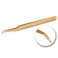 Tweezers for Eyelash Extensions ET 45 Rose Gold Mini 5 mm PLATINUM Rose Luxe