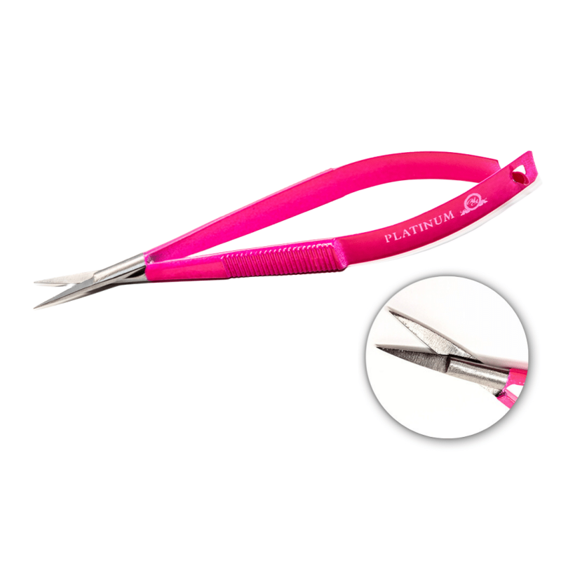 Spring Cosmetic Scissors PLATINUM yellow
