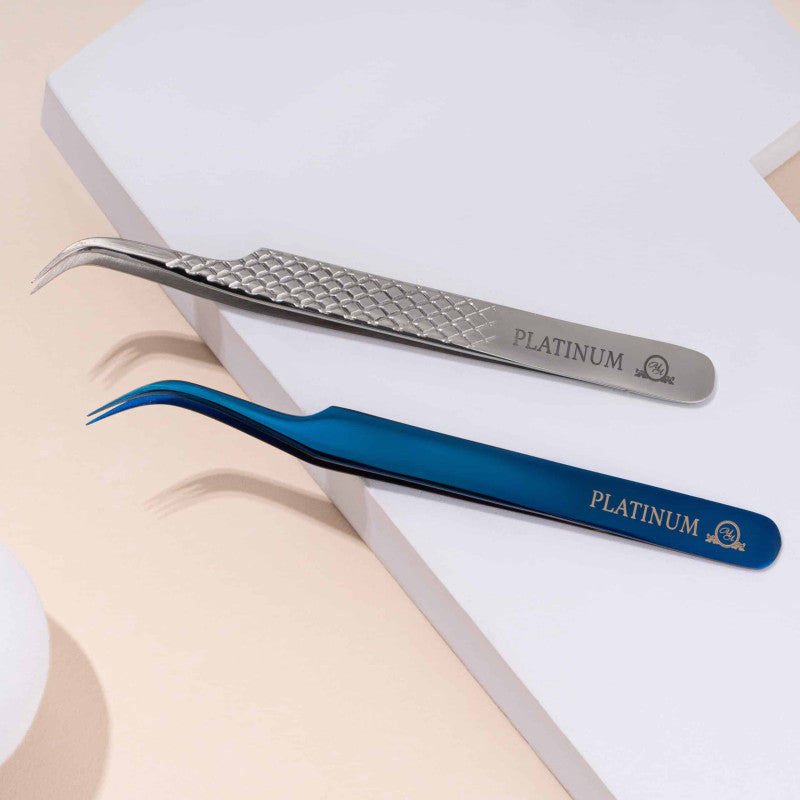 Tweezers Strong Plasma PLATINUM Aqua Collection