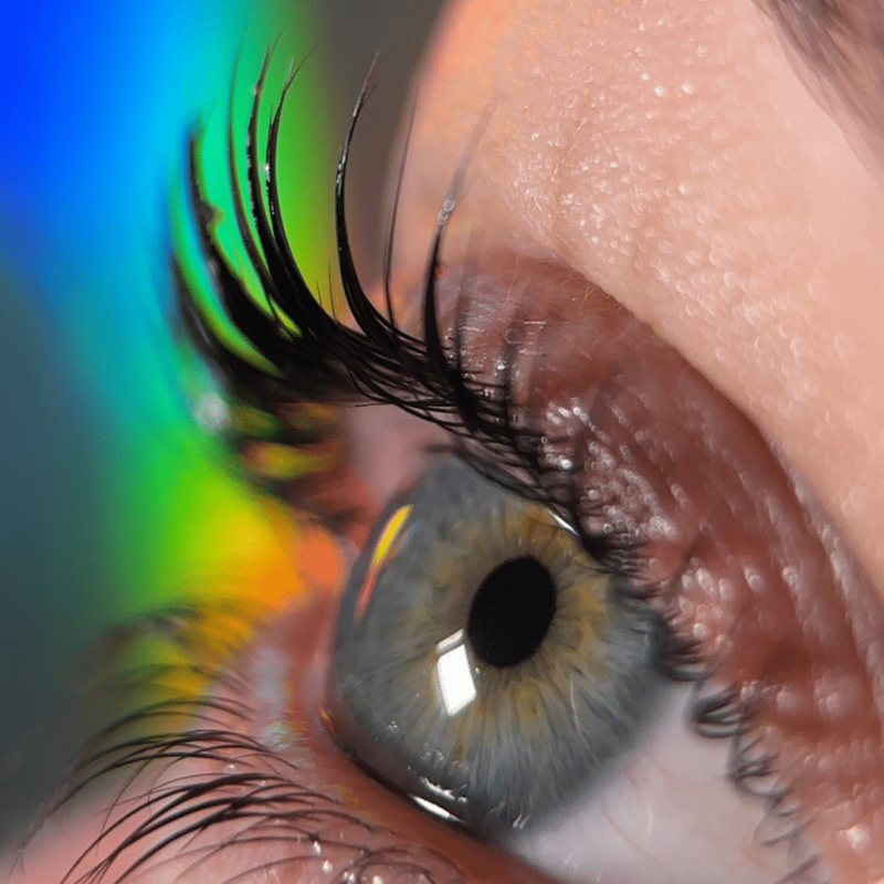 Macro Lens with LED Light PLATINUM pink