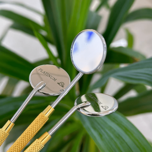 Auxiliary mirror for eyelash extensions PLATINUM