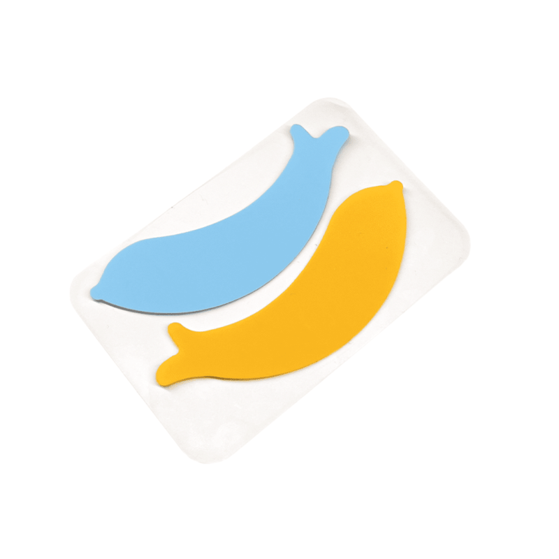 Reusable Silicone Under Eye Pads PLATINUM for Lash Lamination and Extensions Dolphin – 1 Pair