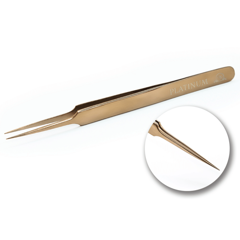 Pęseta do separacji rzęs A-Typical Rose Gold PLATINUM Rose Luxe