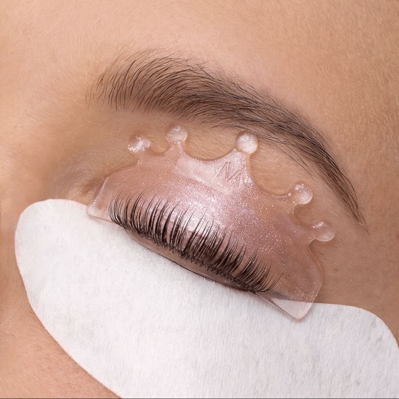 Silicone Lash Lifting Shields Crown 2 Pairs PLATINUM