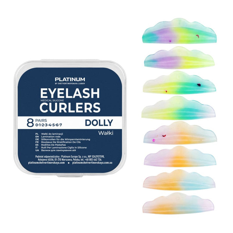 Silicone Lash Lift Rods Dolly – 8 Pairs PLATINUM
