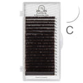 Eyelash Extensions Dark Choco PLATINUM 20 lines Сurl С 0.07 10mm