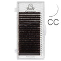 Eyelash Extensions Dark Choco PLATINUM 20 lines Сurl СС 0.10 7mm