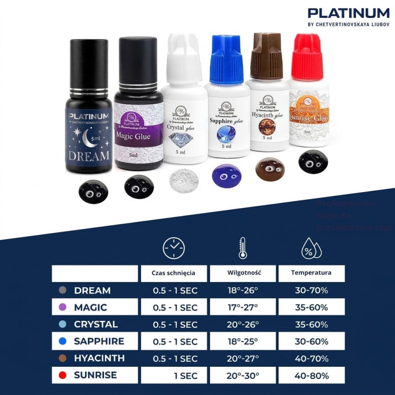 Eyelash Extension Glue Magic 5 ml PLATINUM