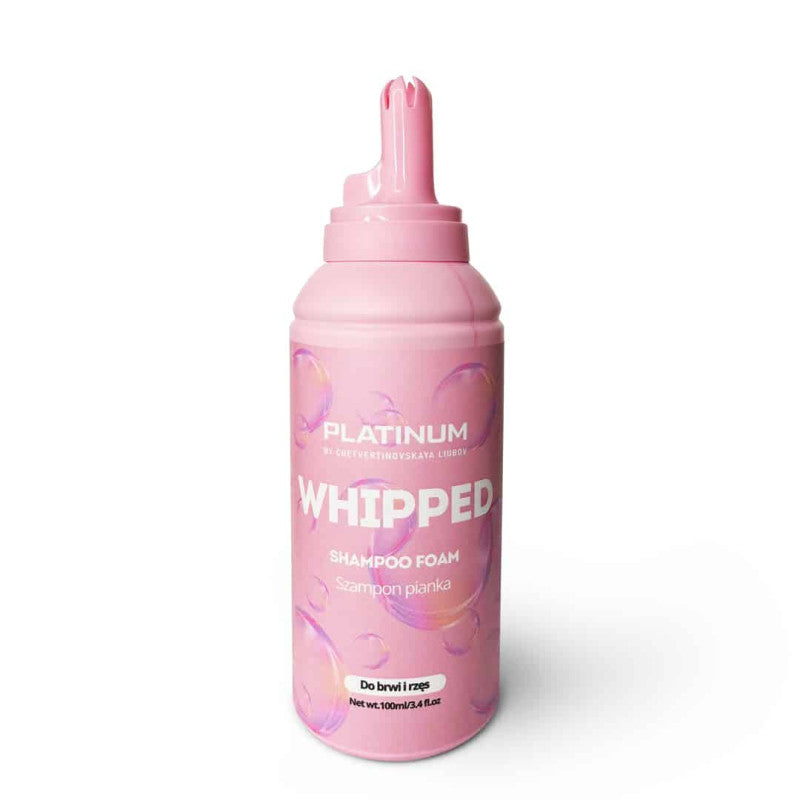 Shampoo Foaming PLATINUM WHIPPED for Brows &amp; Lashes (100 ml)