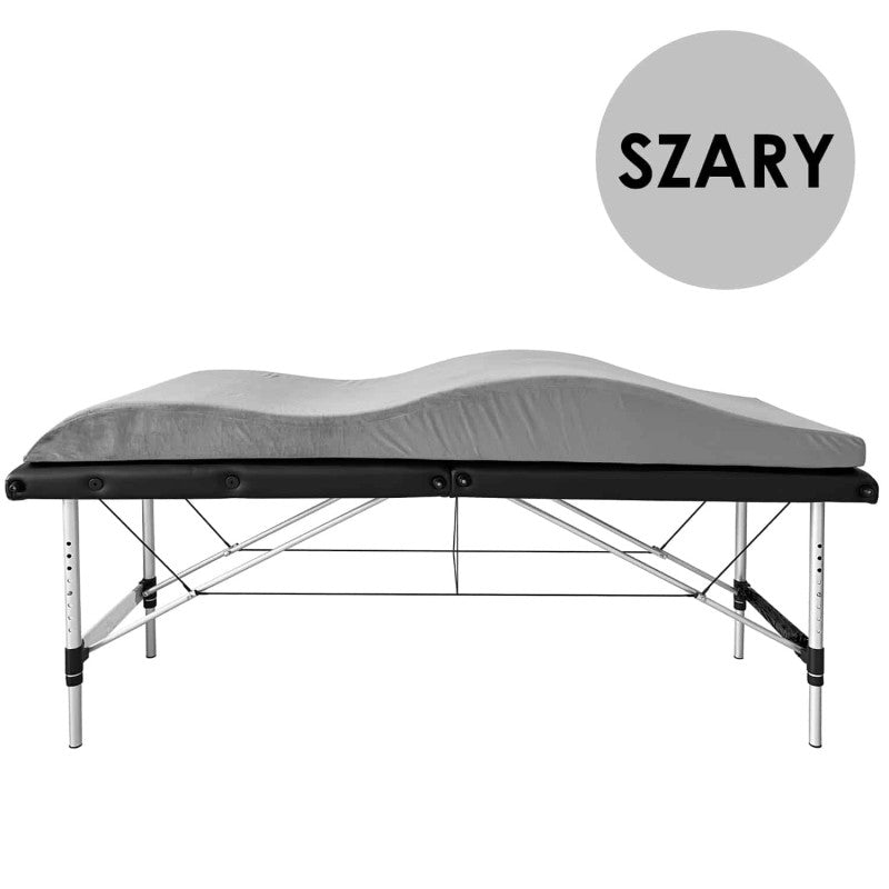 Protective Cover for Cosmetic Mattress PLATINUM 180×60 cm grey