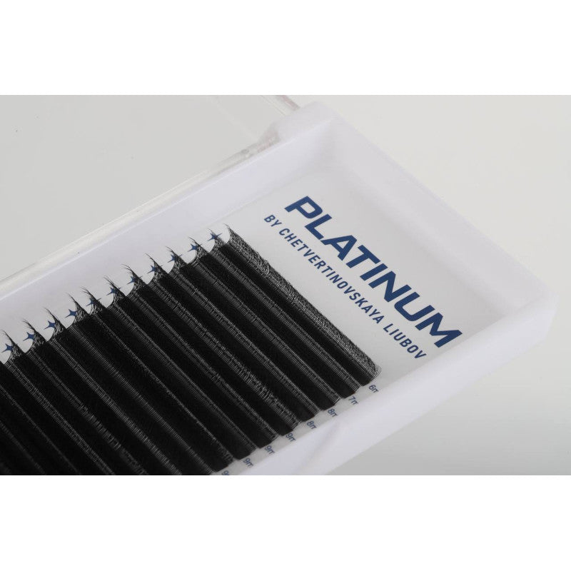 Ready Fan Eyelash Clusters 2D Black YY-Double Curl CC 0.07 6–13 mm PLATINUM