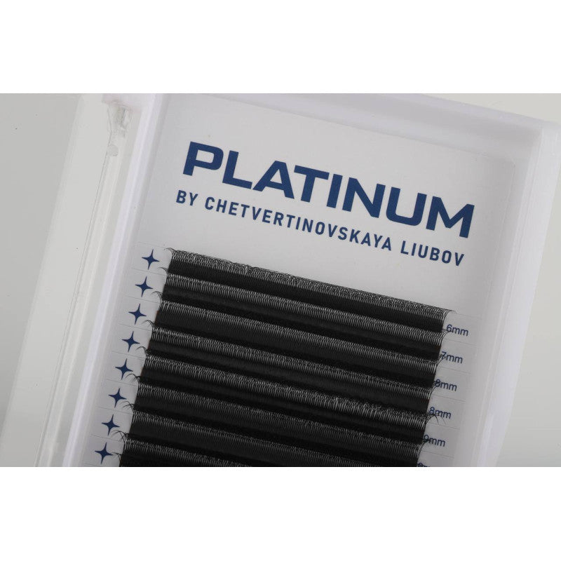 Ready Fan Eyelash Clusters 2D Black YY-Double Curl CC 0.07 6–13 mm PLATINUM
