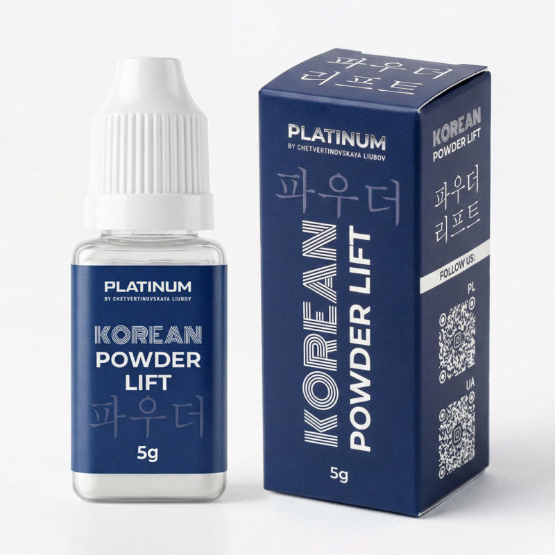 Korean Powder Lift PLATINUM — powder for Korean lash lamination, 5 g