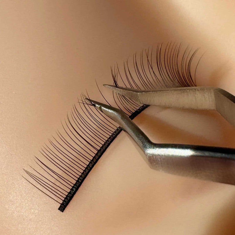 Tweezer for Lash Separation Curved PLATINUM Steel Collection