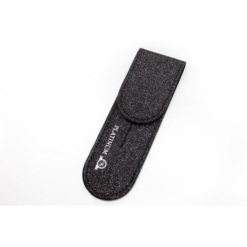 Case for 2 tweezers (glitter) PLATINUM red
