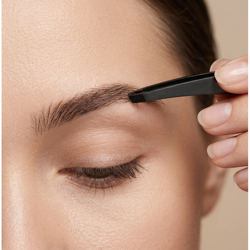 Leaf Eyebrow Tweezer PLATINUM