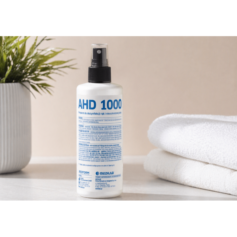 AHD 1000 Hand &amp; Skin Disinfectant 250 ml PLATINUM