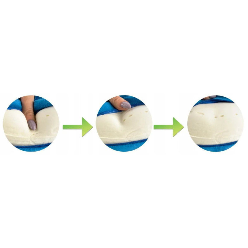 Memory Foam Neck Pillow PLATINUM – Pink