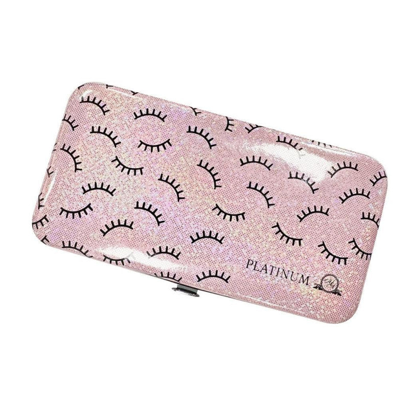 Case for 6 Tweezers (Lash) PLATINUM purple