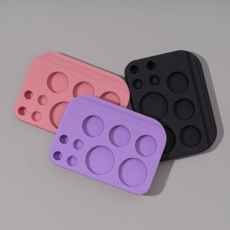 Big Silicone Mixing Palette PLATINUM pink
