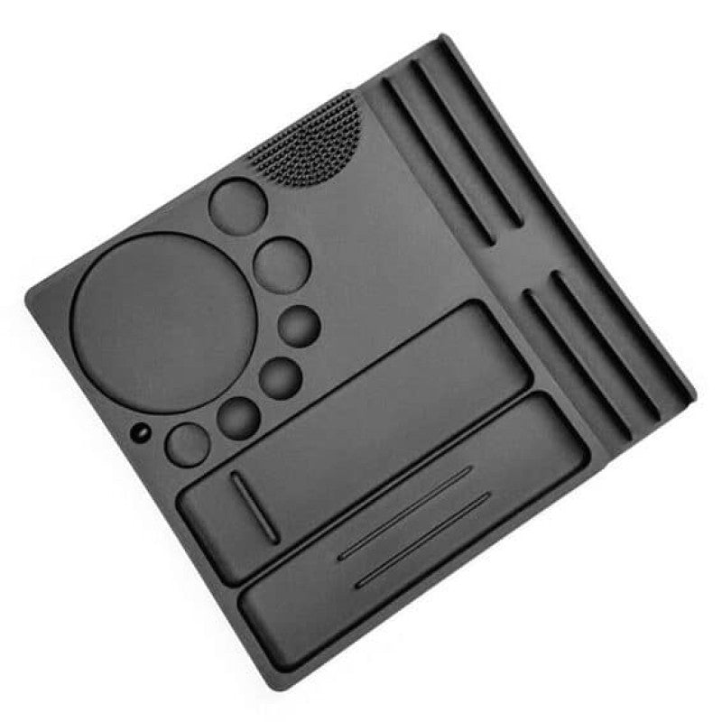 Silicone Palette for Lamination with Brush and Tool Holders