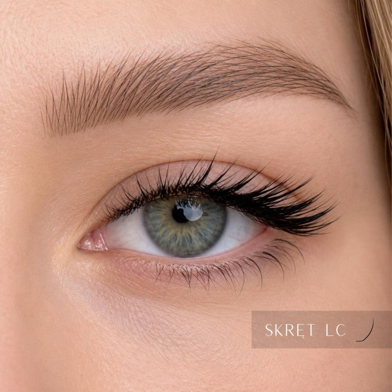 Eyelash Extensions Black PLATINUM 24 lines Сurl LC 0.10 9mm NEW