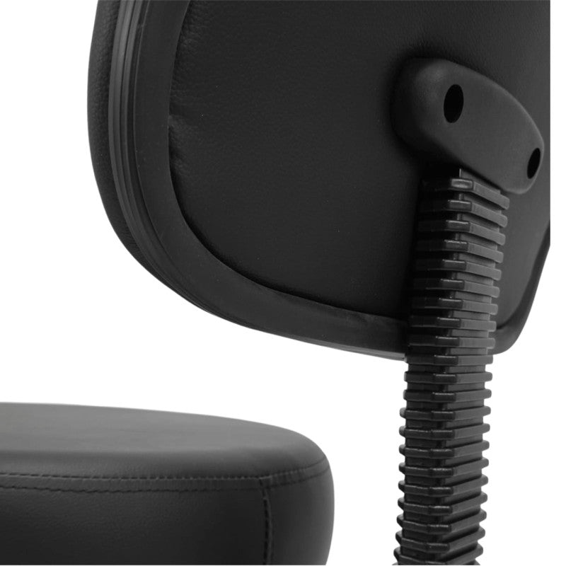 PLATINUM Cosmetic Chair with Backrest + MOON С PLATINUM Shadowless Cosmetic Lamp - Set №11