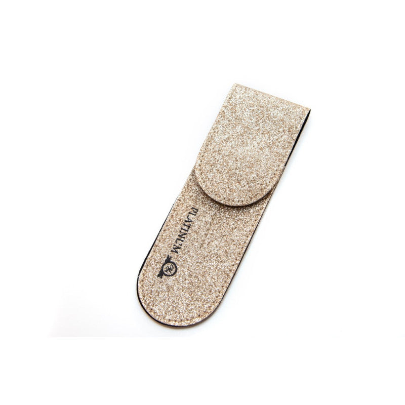 Case for 2 tweezers (glitter) PLATINUM red